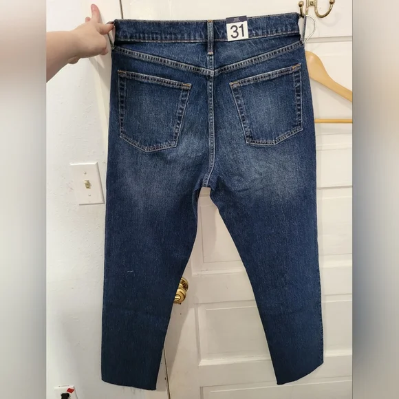 GAP Cheeky Straight High Rise jeans 31/12T - Picture 3 of 4